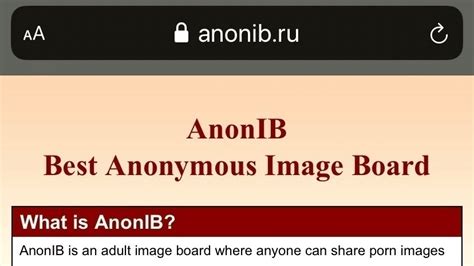 aninib|Massive revenge porn site Anon.